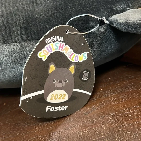 Squishmallows Foster The French Bulldog 12 Inch 2022 Plush - Picture 7 of 7